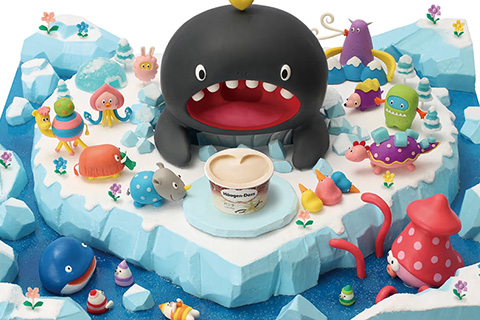 ハーゲンダッツ『ハッピーハーゲンハート』イベント用ミニチュアジオラマ